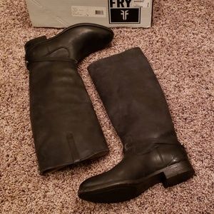 Frye Tall Lindsay Plate Boots